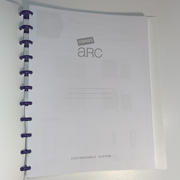 ARC Office Arc Customizable Planner Notebook Poshmark